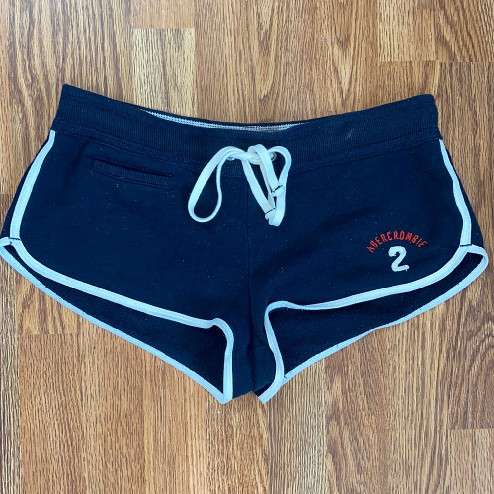 Abercrombie & Fitch Navy Low Rise Soft Short.